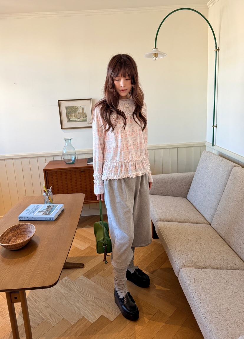 BOUTIQUE-L東大門代購女裝新品人氣26初秋推薦休閑長袖T恤BOUTIQUE-L長袖T恤