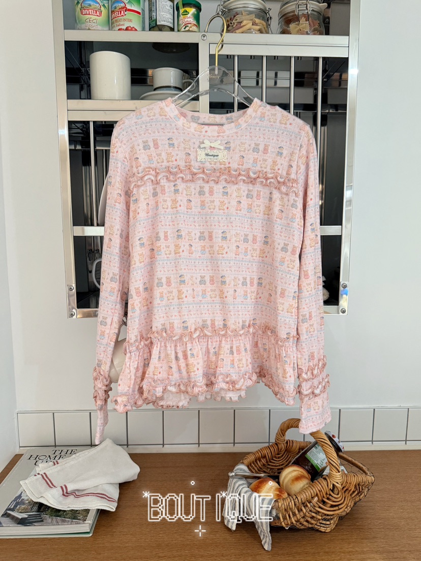 BOUTIQUE-L東大門代購女裝新品人氣26初秋推薦休閑長袖T恤BOUTIQUE-L長袖T恤圖色2