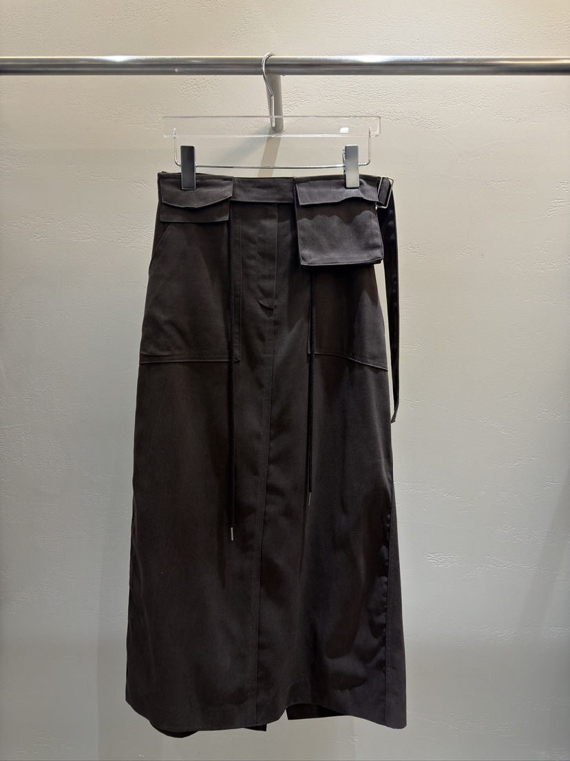 MOST OF ALL U韓國代購女裝新品26秋冬推薦真品長裙口袋MOST OF ALL U長裙圖色1