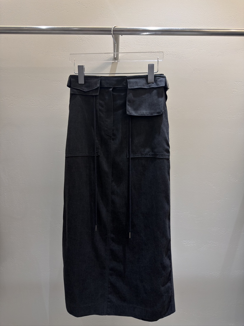 MOST OF ALL U韓國代購女裝新品26秋冬推薦真品長裙口袋MOST OF ALL U長裙圖色2
