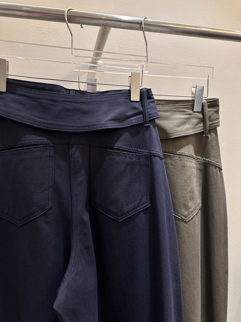 MOST OF ALL U東大門代購女裝新品26秋冬熱賣休閑褲腰帶MOST OF ALL U休閑褲