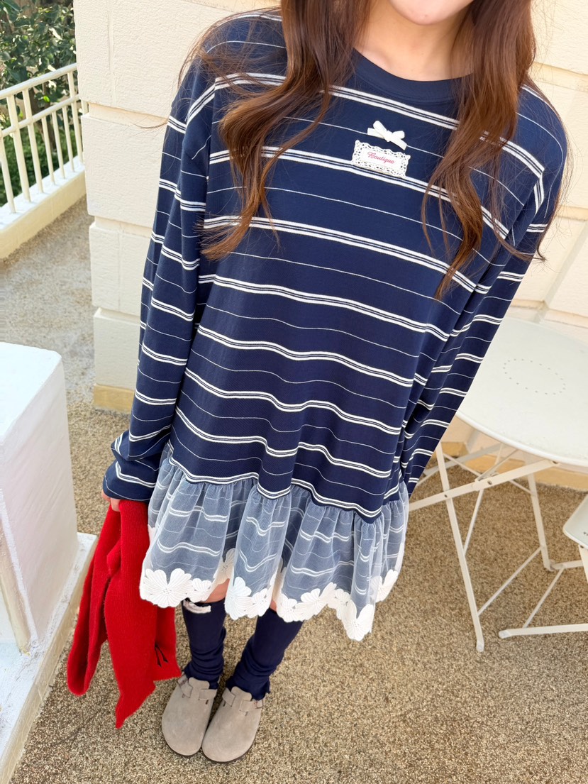 BOUTIQUE-L韓國代購女士新款熱賣26初秋推薦休閑真品連衣裙BOUTIQUE-L連衣裙