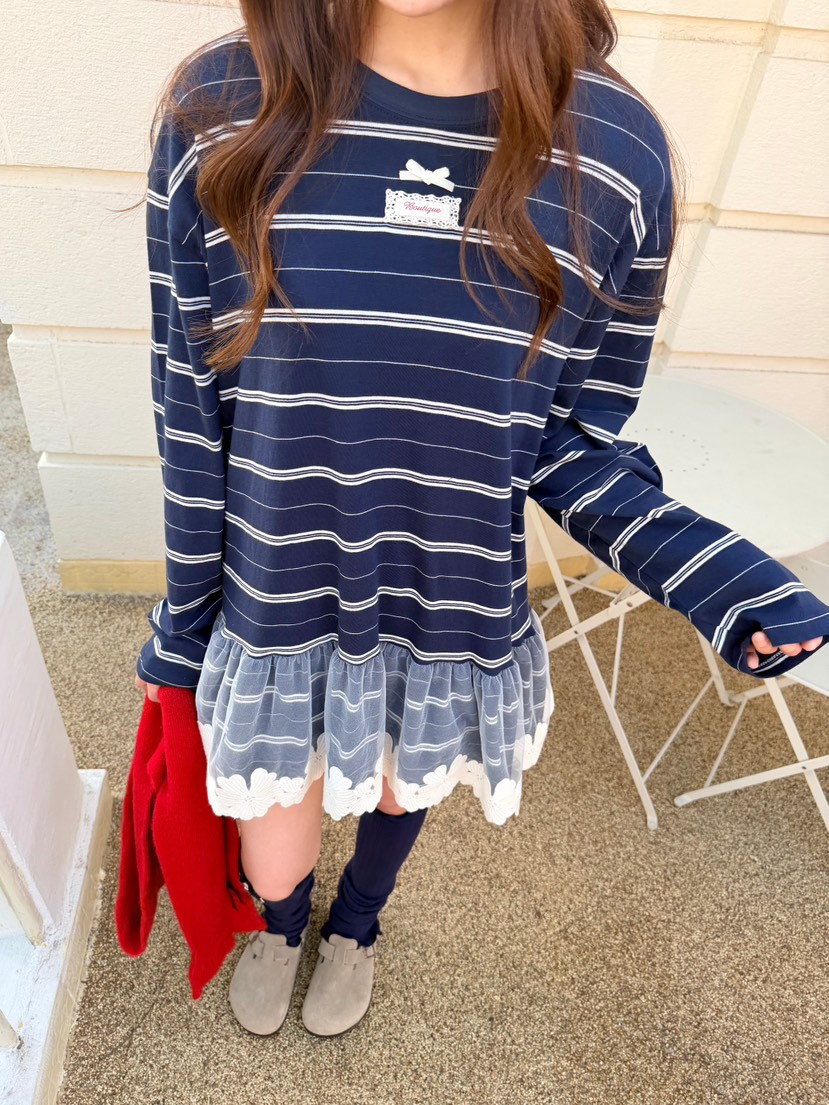 BOUTIQUE-L韓國代購女士新款熱賣26初秋推薦休閑真品連衣裙BOUTIQUE-L連衣裙