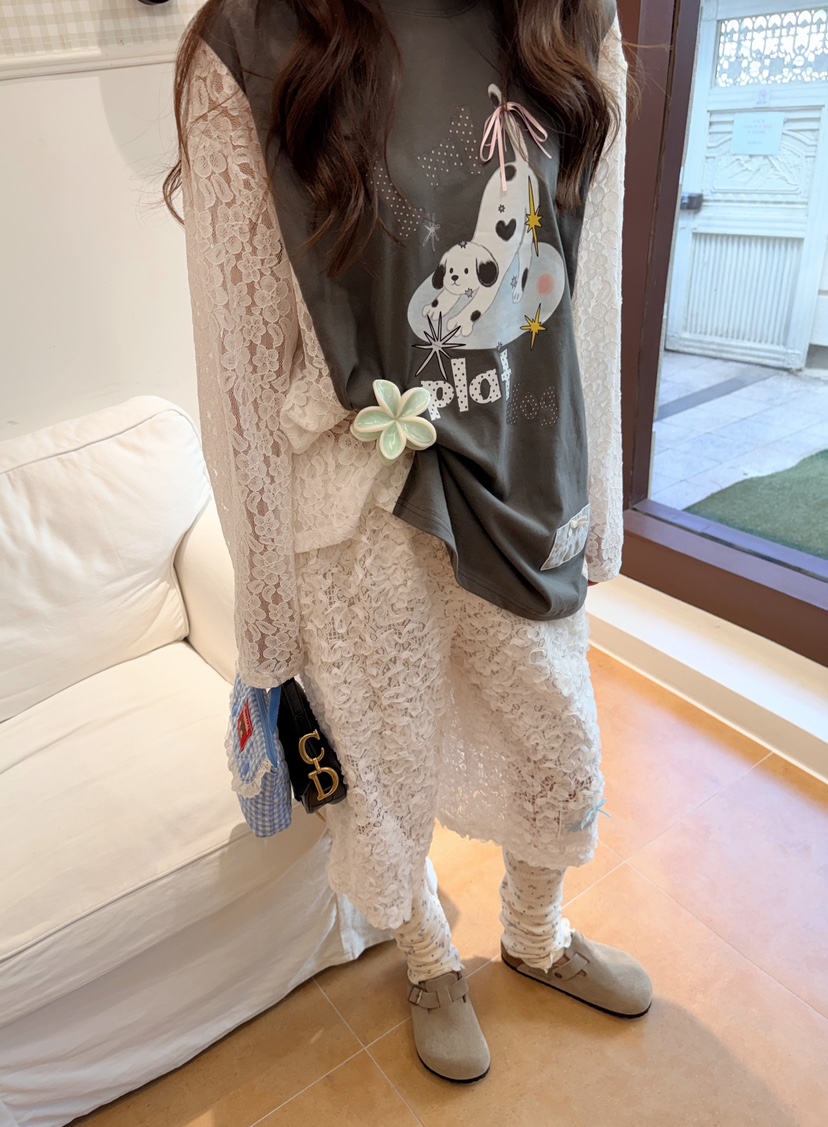 BOUTIQUE-L東大門實拍女裝新品熱賣休閑人氣26初秋長袖T恤BOUTIQUE-L長袖T恤