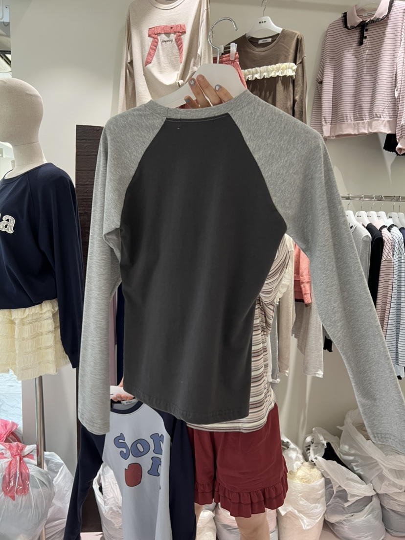 BE&amp;BE韓國代購女士新品推薦真品職業26秋冬熱賣長袖T恤BE&be長袖T恤