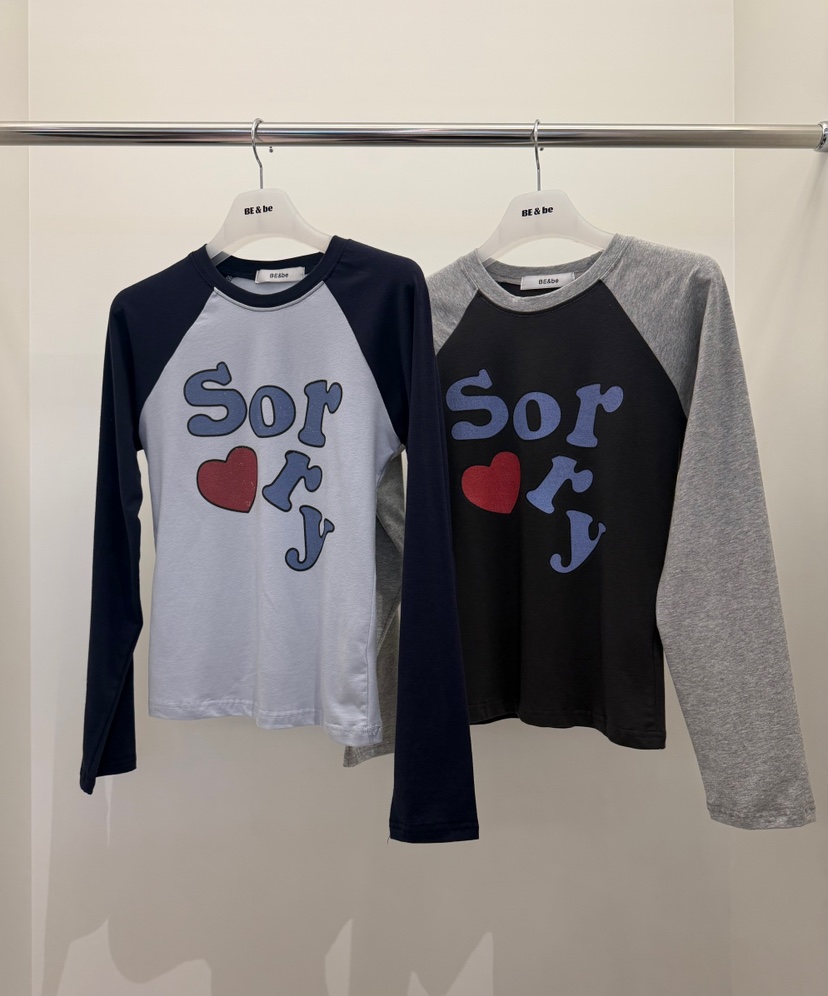 BE&amp;BE韓國代購女士新品推薦真品職業26秋冬熱賣長袖T恤BE&be長袖T恤