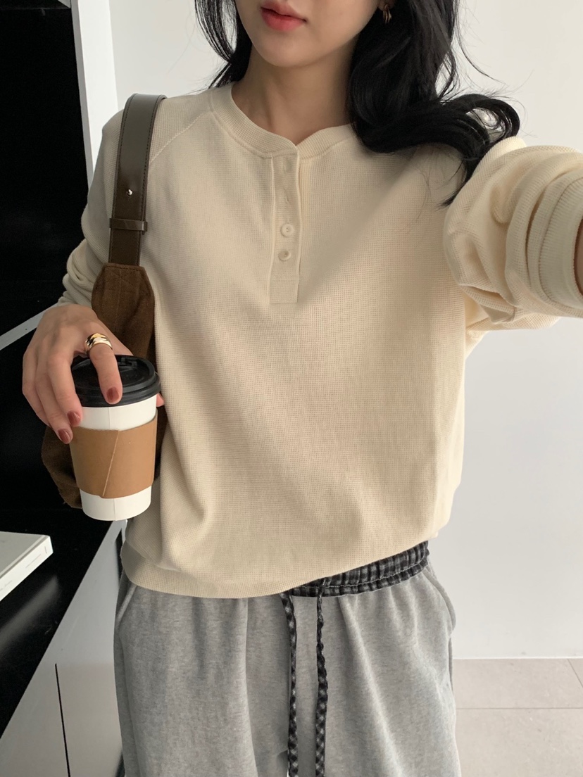 THE EYL韓國直郵女士新款26初秋推薦職業熱賣真品人氣衛衣THE EYL衛衣