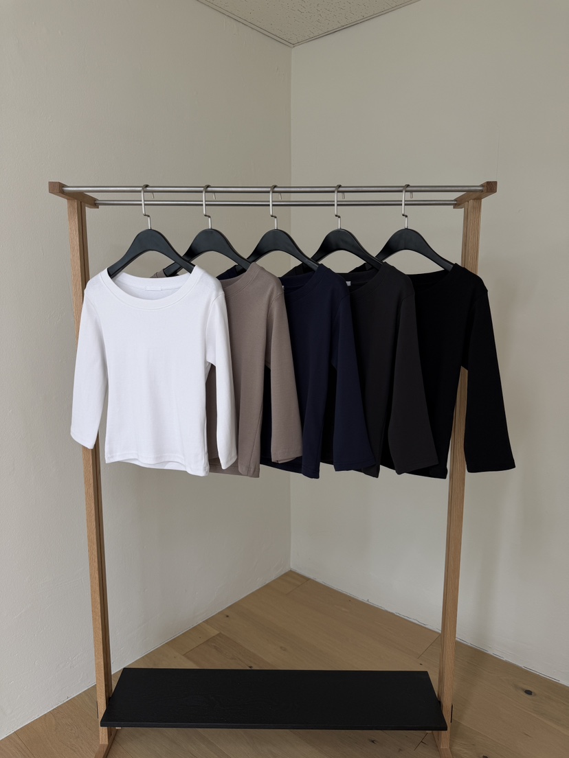 BLACK PIG/BERTO韓國直郵女裝新款熱賣真品26初秋長袖T恤BLACK PIG/BERTO長袖T恤圖色2左二色