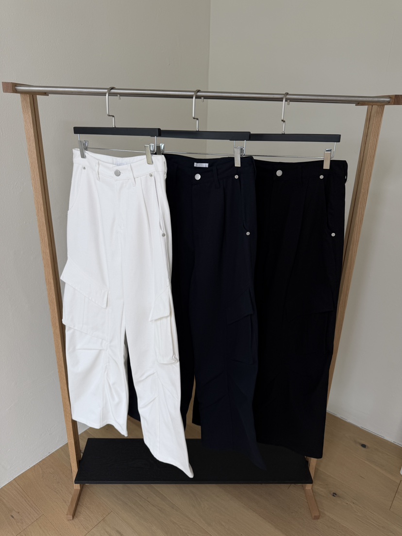 BLACK PIG/BERTO韓國代購女裝新品26初秋真品休閑褲工裝褲BLACK PIG/BERTO休閑褲