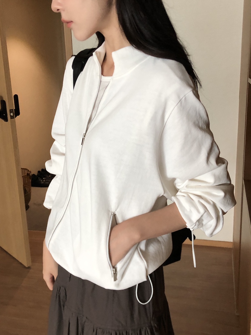 THE EYL韓國直郵女士新品時尚26初秋推薦職業人氣衛衣拉鏈THE EYL衛衣