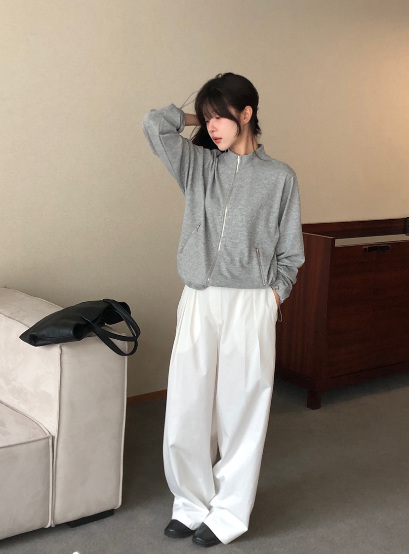 THE EYL韓國直郵女士新品時尚26初秋推薦職業人氣衛衣拉鏈THE EYL衛衣