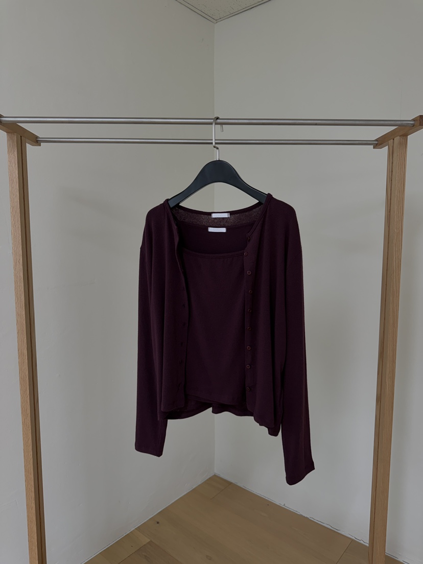 BLACK PIG/BERTO東大門實拍女裝新款真品套裝安哥拉羊毛開衫BLACK PIG/BERTO套裝