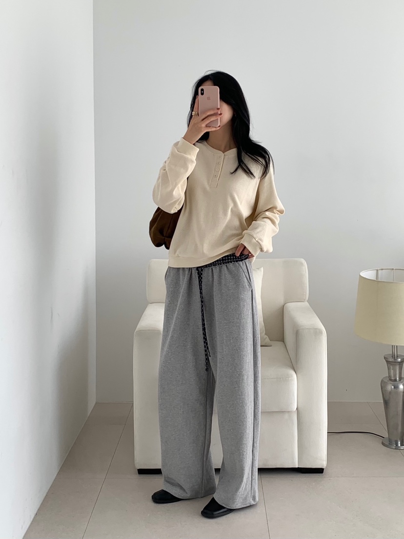 THE EYL東大門實拍女裝新款26秋冬職業時尚休閑人氣休閑褲THE EYL休閑褲