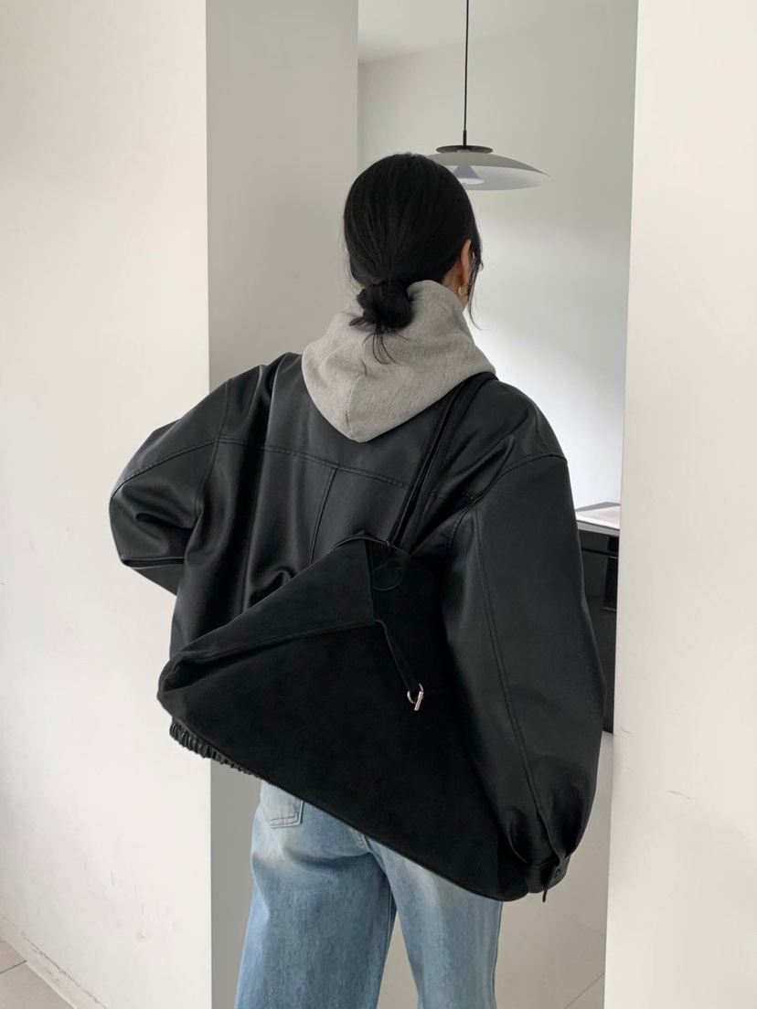 THE EYL東大門直郵女裝新款推薦26秋冬26初秋職業真品皮衣THE EYL皮衣