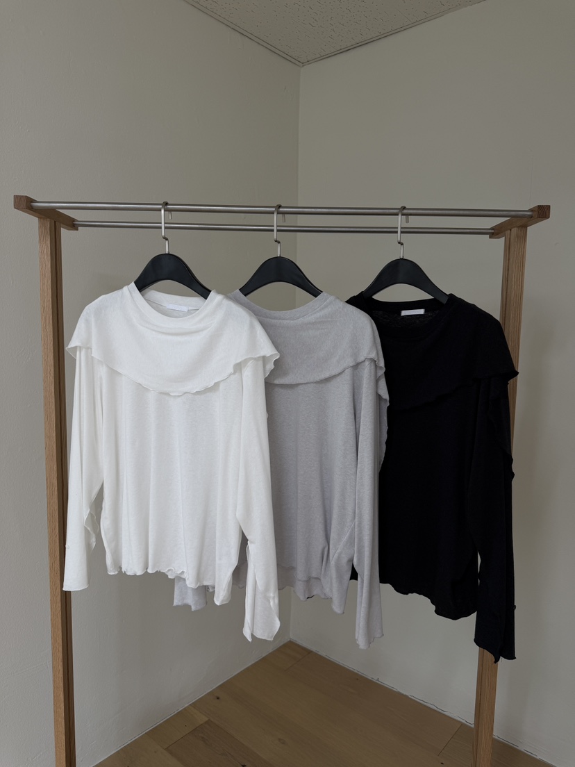 BLACK PIG/BERTO東大門代購女裝新款推薦真品休閑長袖T恤BLACK PIG/BERTO長袖T恤圖色3左三色