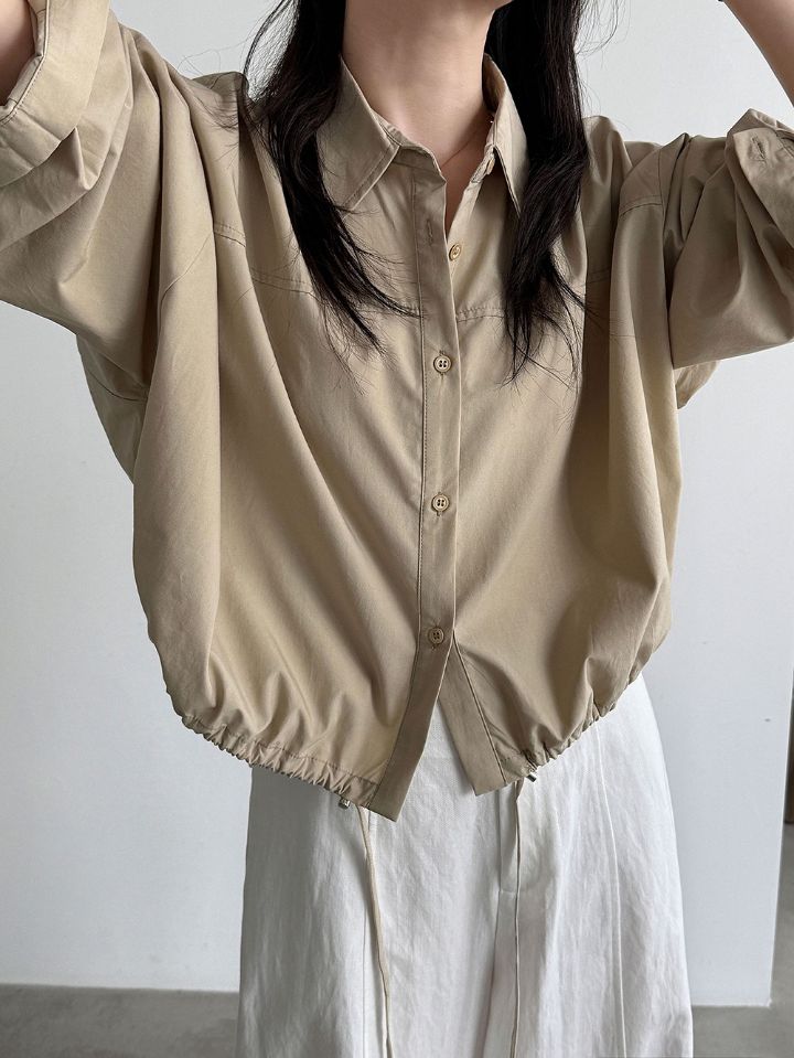 STAY HERE東大門直郵女士新款26初秋休閑推薦襯衫蕾絲衫STAY HERE-2件起襯衫/蕾絲衫