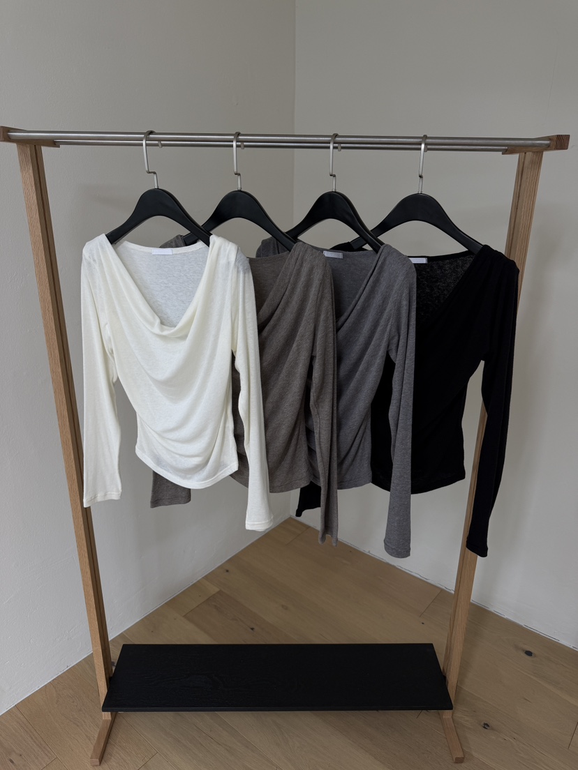 BLACK PIG/BERTO東大門實拍女士新品職業26秋冬長袖T恤BLACK PIG/BERTO長袖T恤圖色2左二色
