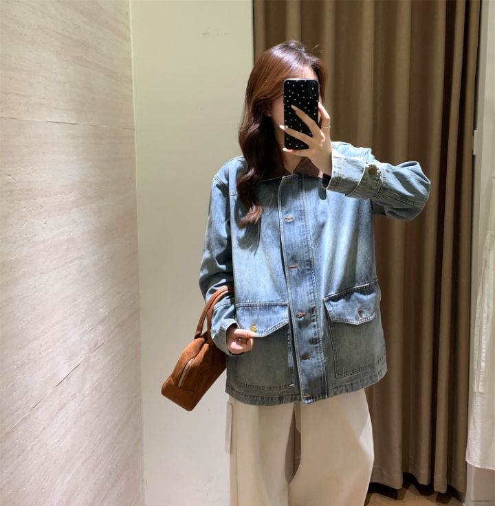 STAY HERE韓國代購女士新款真品26秋冬26初秋熱賣夾克經典STAY HERE-2件起夾克