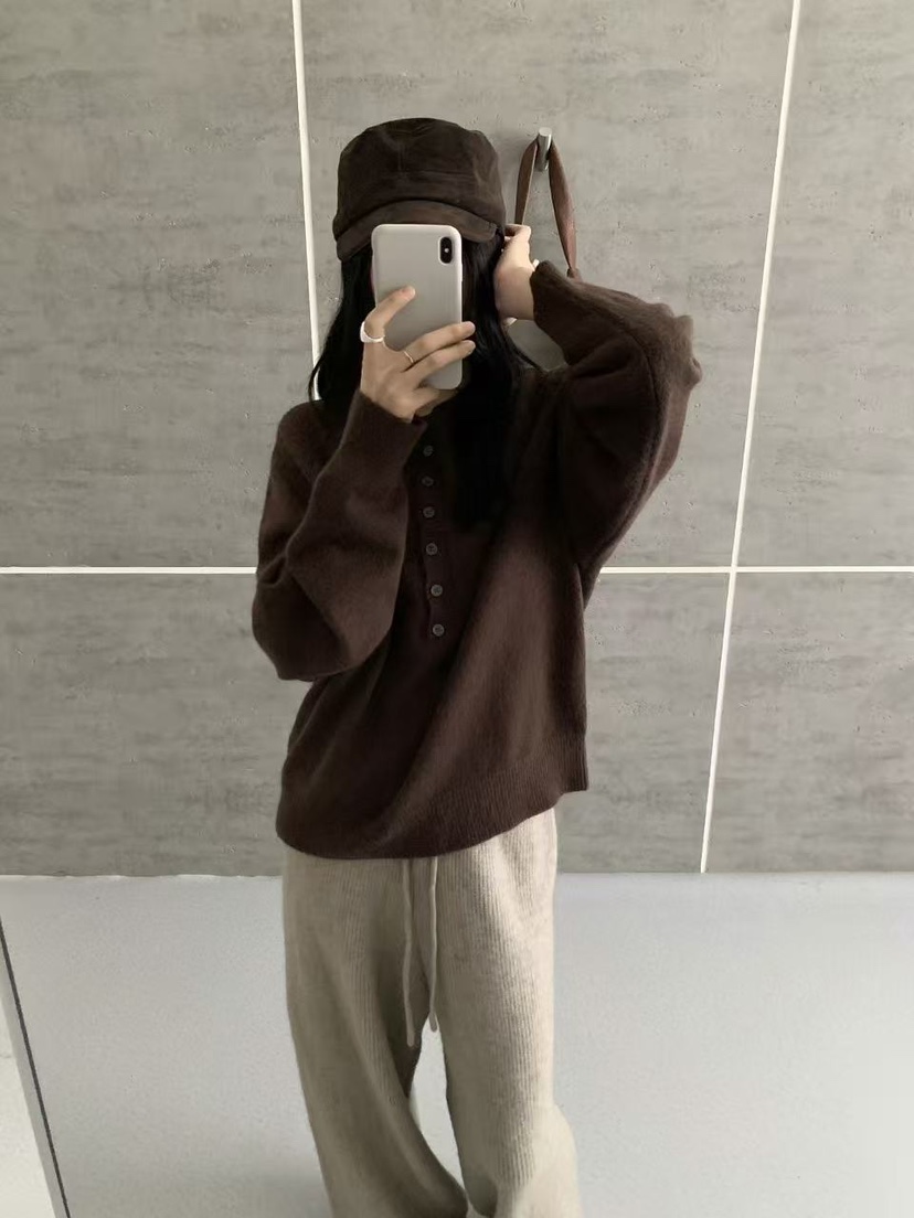 BONHEUR韓國代購女裝新品人氣26秋冬推薦時尚真品26初秋針織衫BONHEUR針織衫圖色3