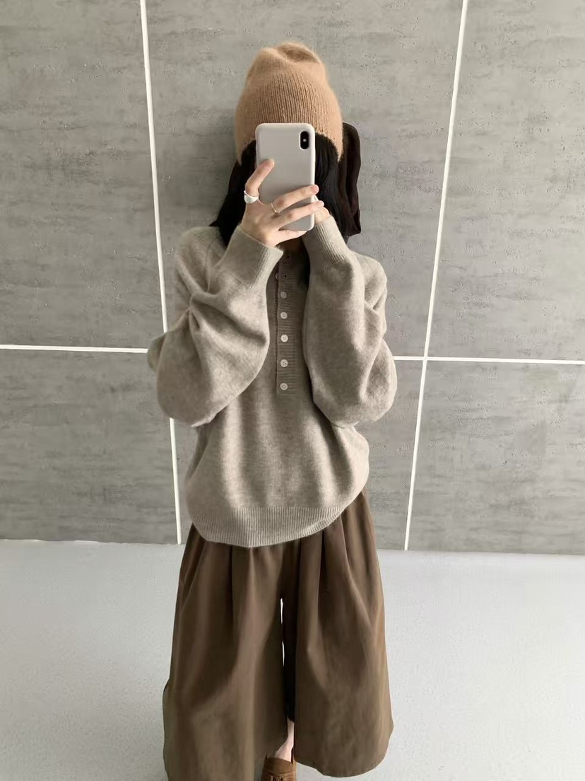 BONHEUR韓國代購女裝新品人氣26秋冬推薦時尚真品26初秋針織衫BONHEUR針織衫圖色4