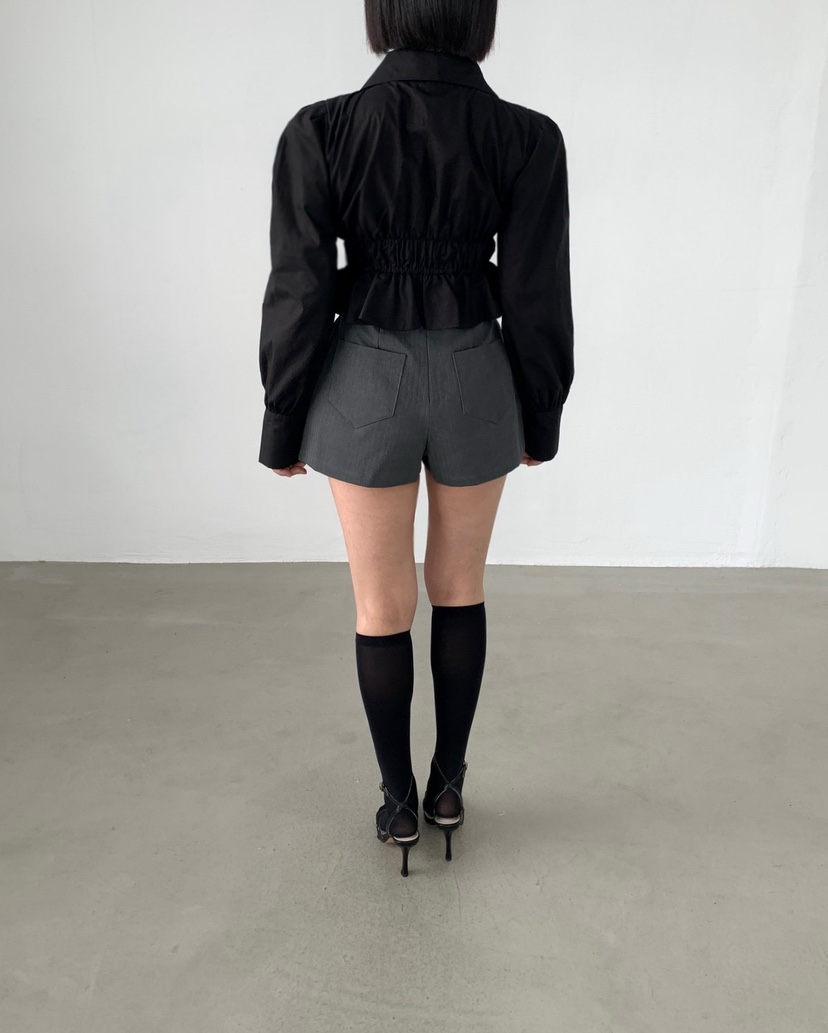 2TWO MOON韓國代購女裝新款真品休閑時尚襯衫蕾絲衫紐扣2TWO MOON襯衫/蕾絲衫