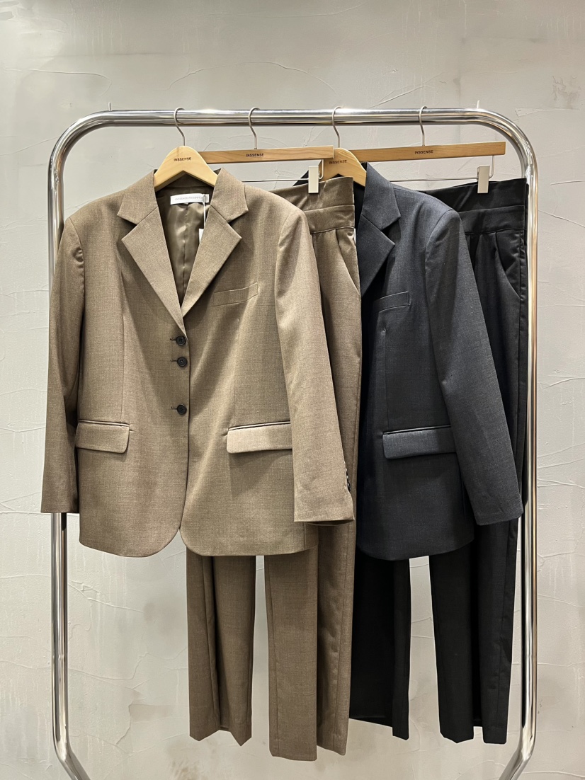 INSSENSE-A韓國直郵女士新品真品人氣熱賣職業休閑褲羊毛INSSENSE-A休閑褲