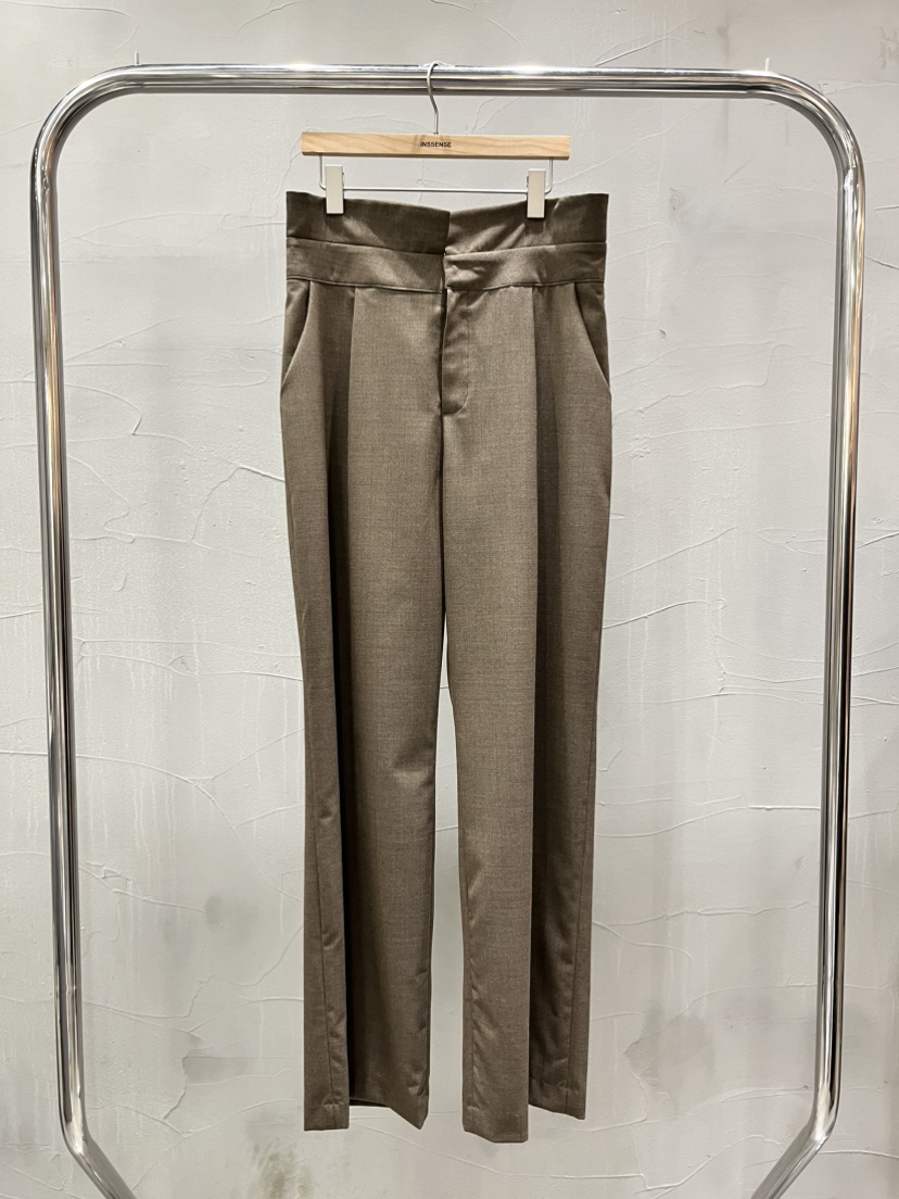 INSSENSE-A韓國直郵女士新品真品人氣熱賣職業休閑褲羊毛INSSENSE-A休閑褲圖色1
