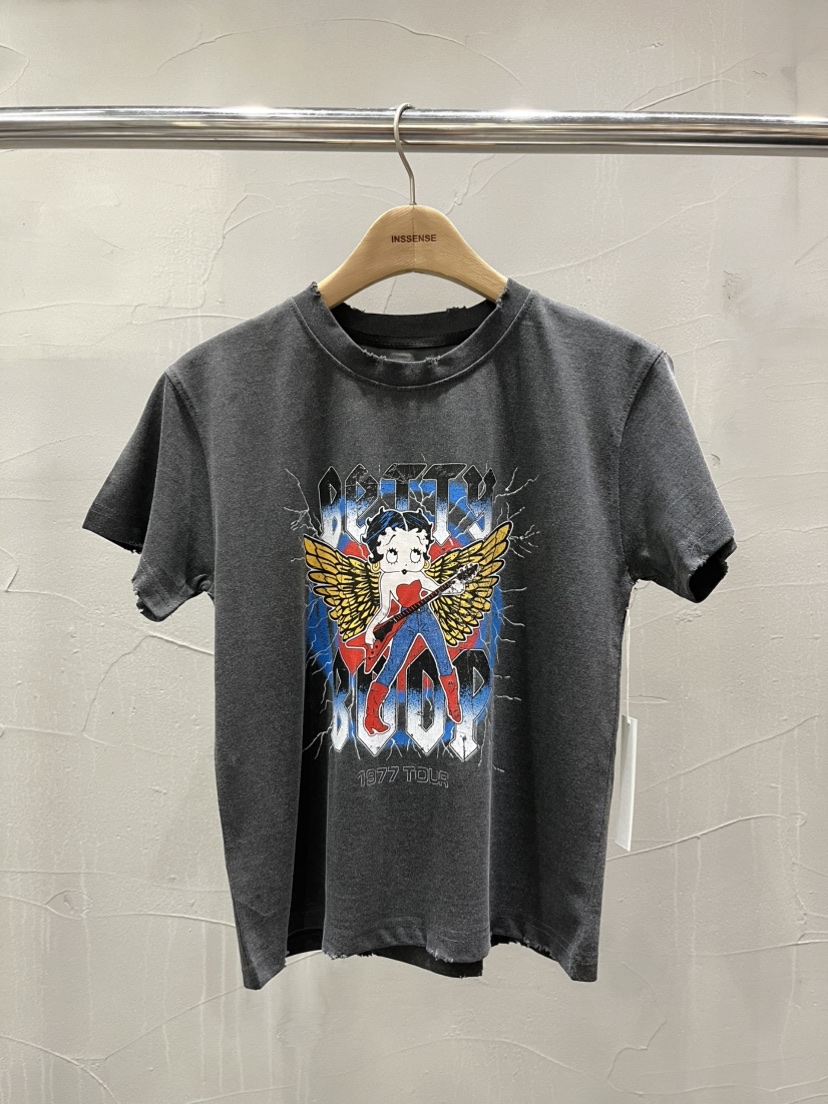 INSSENSE-A東大門實拍女士新品真品熱賣人氣休閑推薦T恤INSSENSE-AT恤圖色2