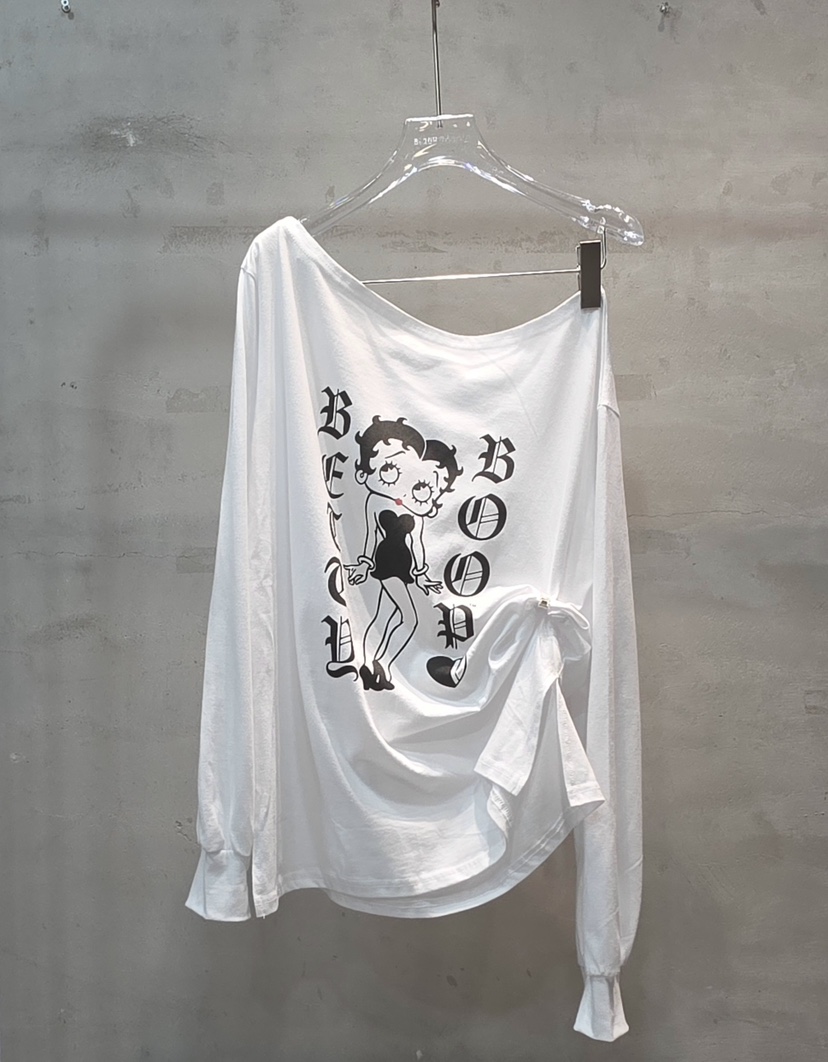 BLACK RIBBON-A東大門直郵女士新品時尚推薦熱賣長袖T恤BLACK RIBBON-A長袖T恤圖色1