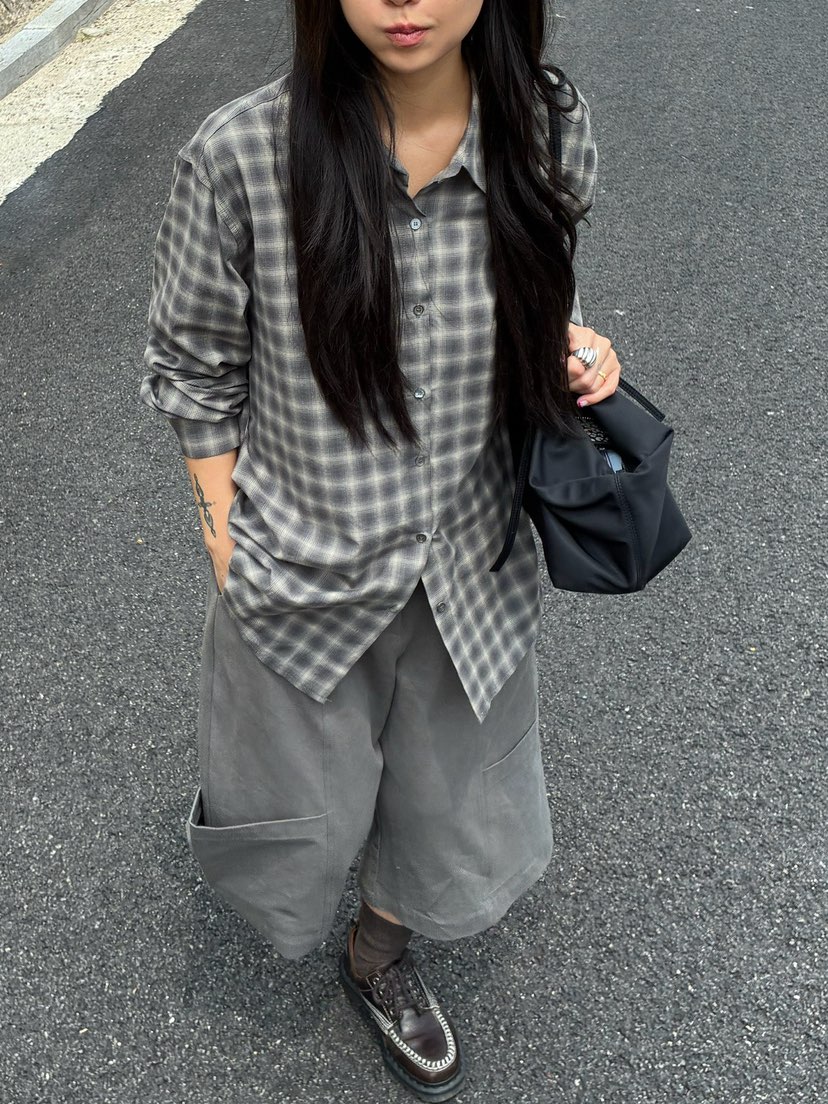 CM韓國代購女裝新款熱賣休閑推薦26初秋時尚人氣襯衫蕾絲衫CM_centimeter襯衫/蕾絲衫