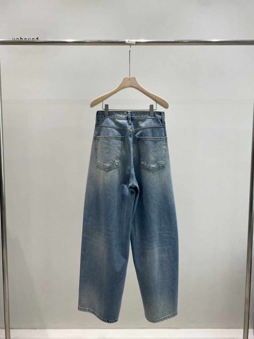 UNBOUND東大門直郵女士新品時尚真品職業熱賣26秋冬牛仔褲UNBOUND牛仔褲