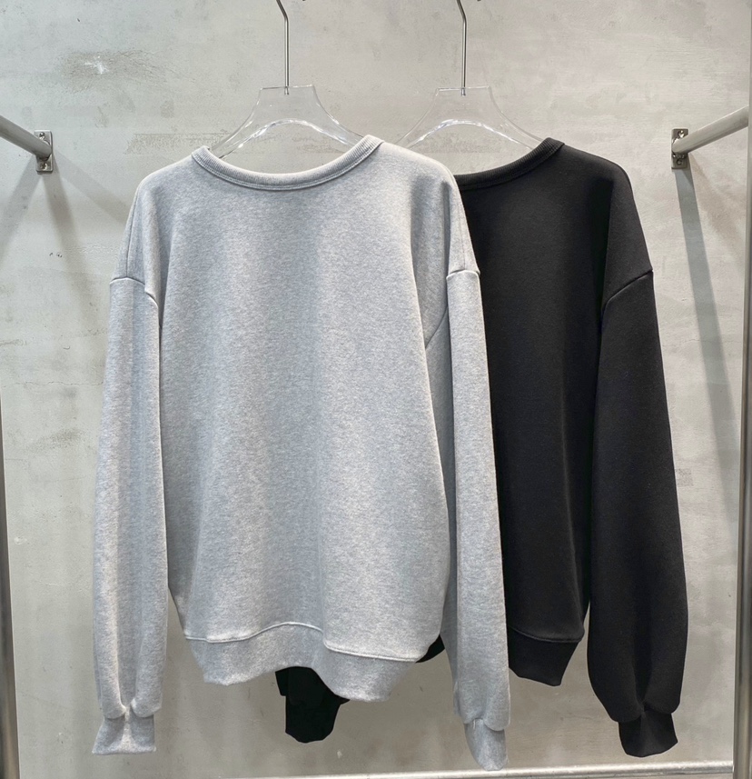 BLACK RIBBON-A東大門實拍女士新品26秋冬時尚衛衣運動BLACK RIBBON-A衛衣