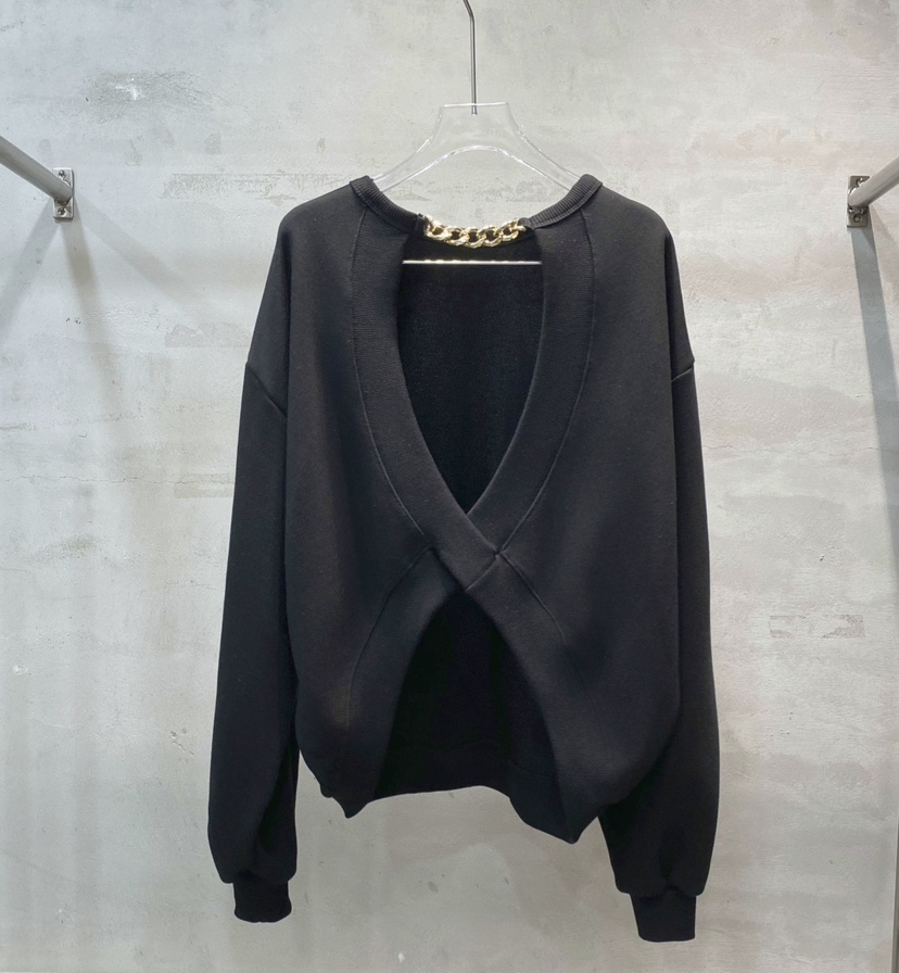 BLACK RIBBON-A東大門實拍女士新品26秋冬時尚衛衣運動BLACK RIBBON-A衛衣圖色2