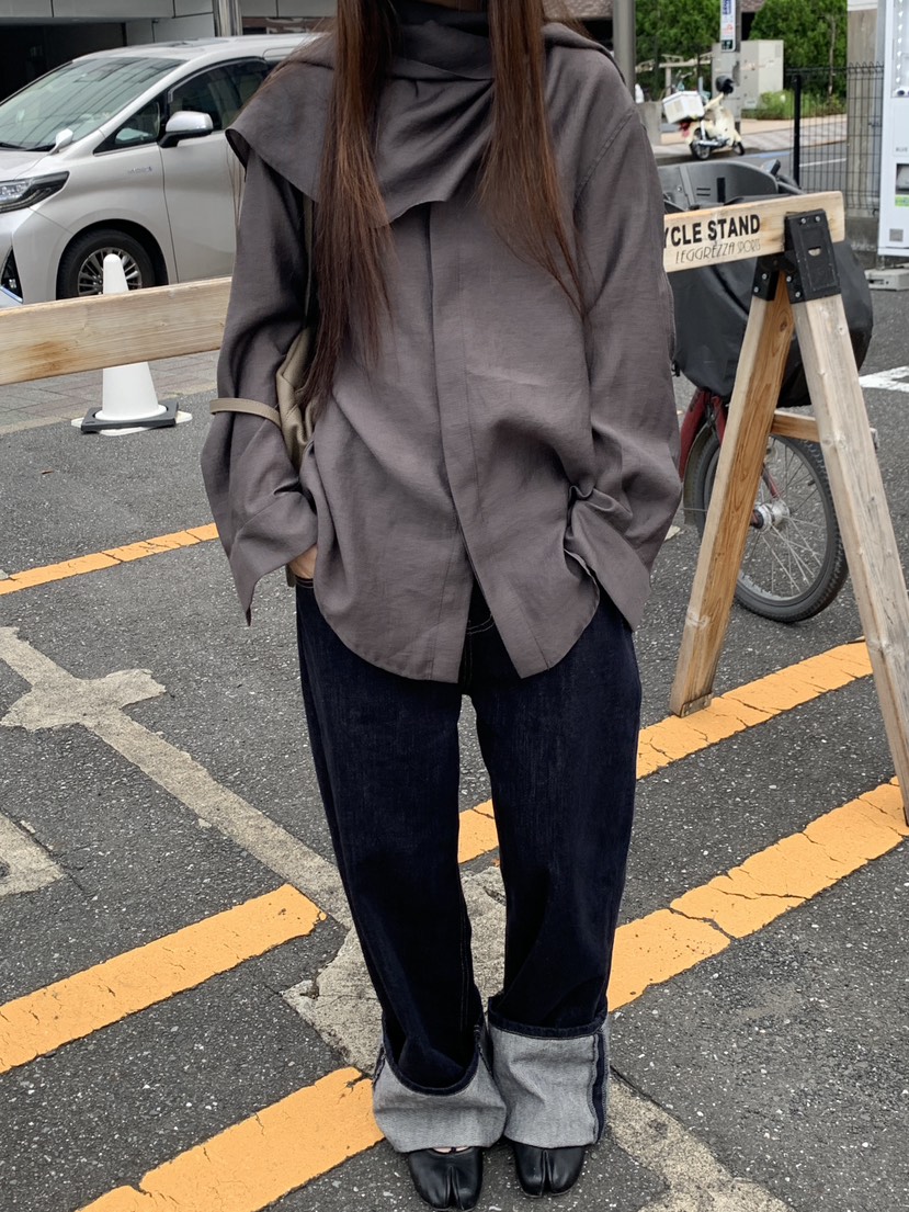 LOGARDEN韓國代購女士新品時尚熱賣休閑職業真品襯衫蕾絲衫LO GARDEN襯衫/蕾絲衫