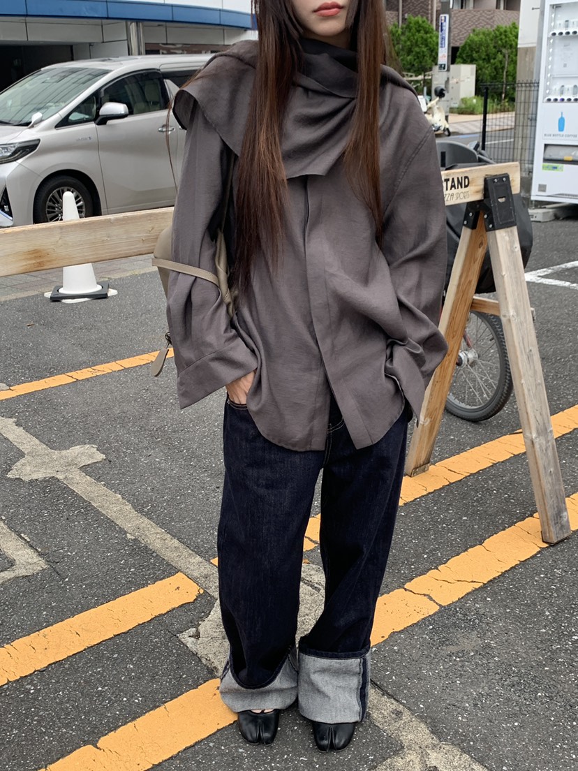 LOGARDEN韓國代購女士新品時尚熱賣休閑職業真品襯衫蕾絲衫LO GARDEN襯衫/蕾絲衫