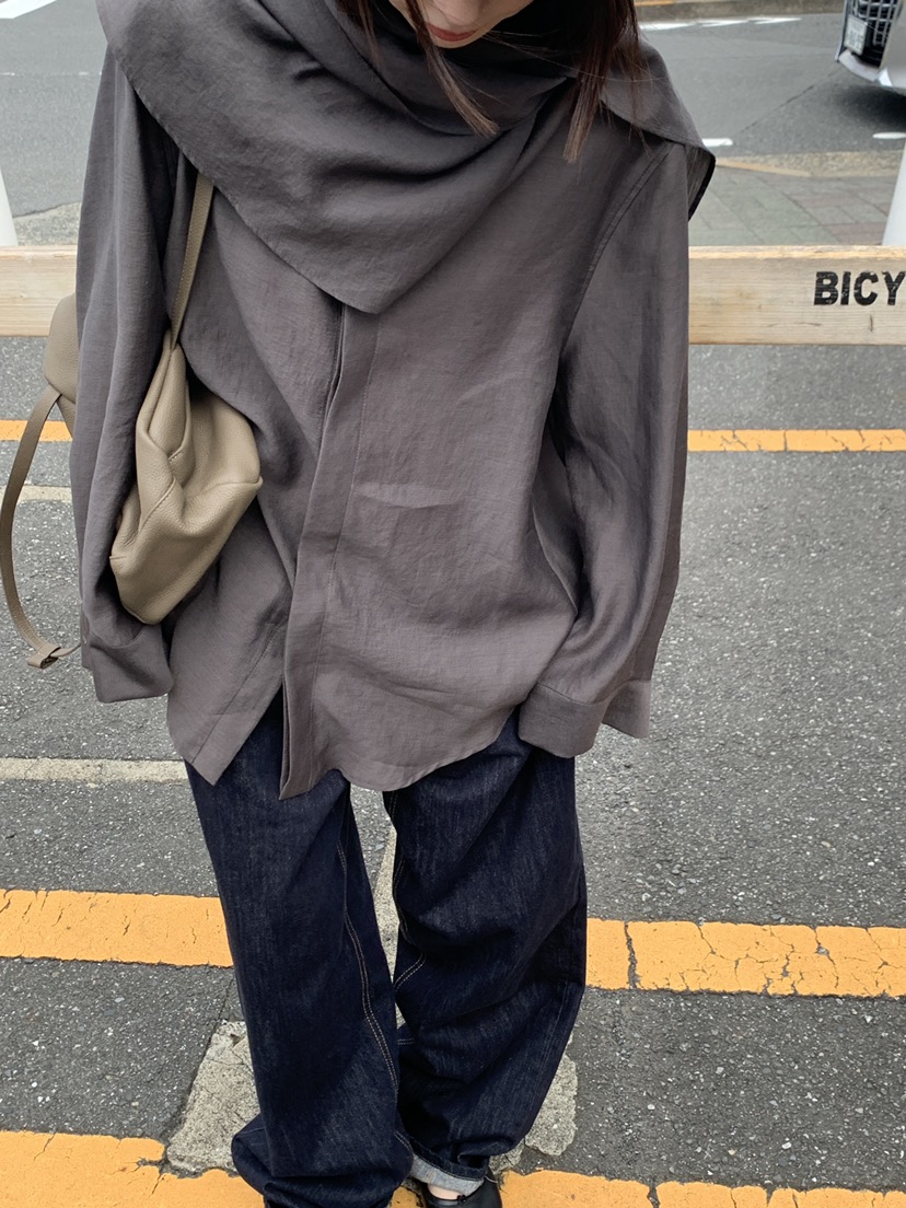 LOGARDEN韓國代購女士新品時尚熱賣休閑職業真品襯衫蕾絲衫LO GARDEN襯衫/蕾絲衫圖色2