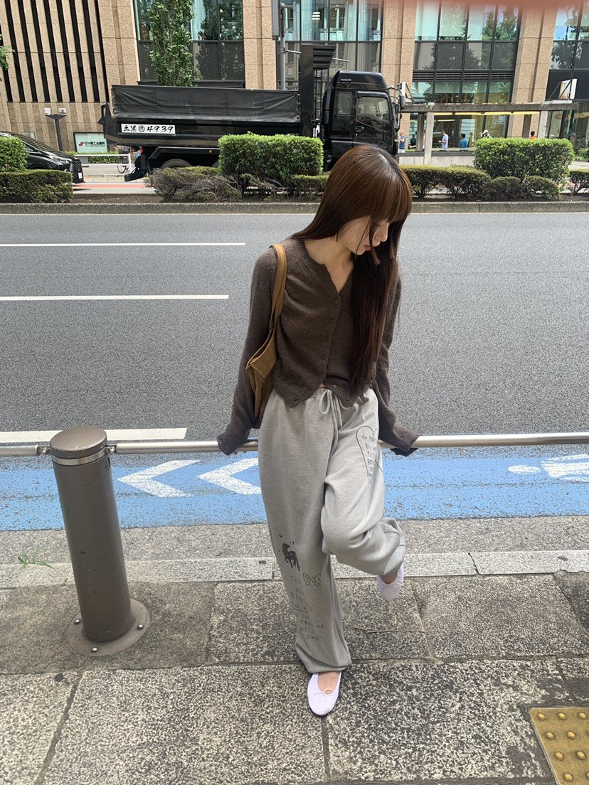 LOGARDEN東大門實拍女裝新款26初秋休閑人氣推薦26秋冬休閑褲LO GARDEN休閑褲