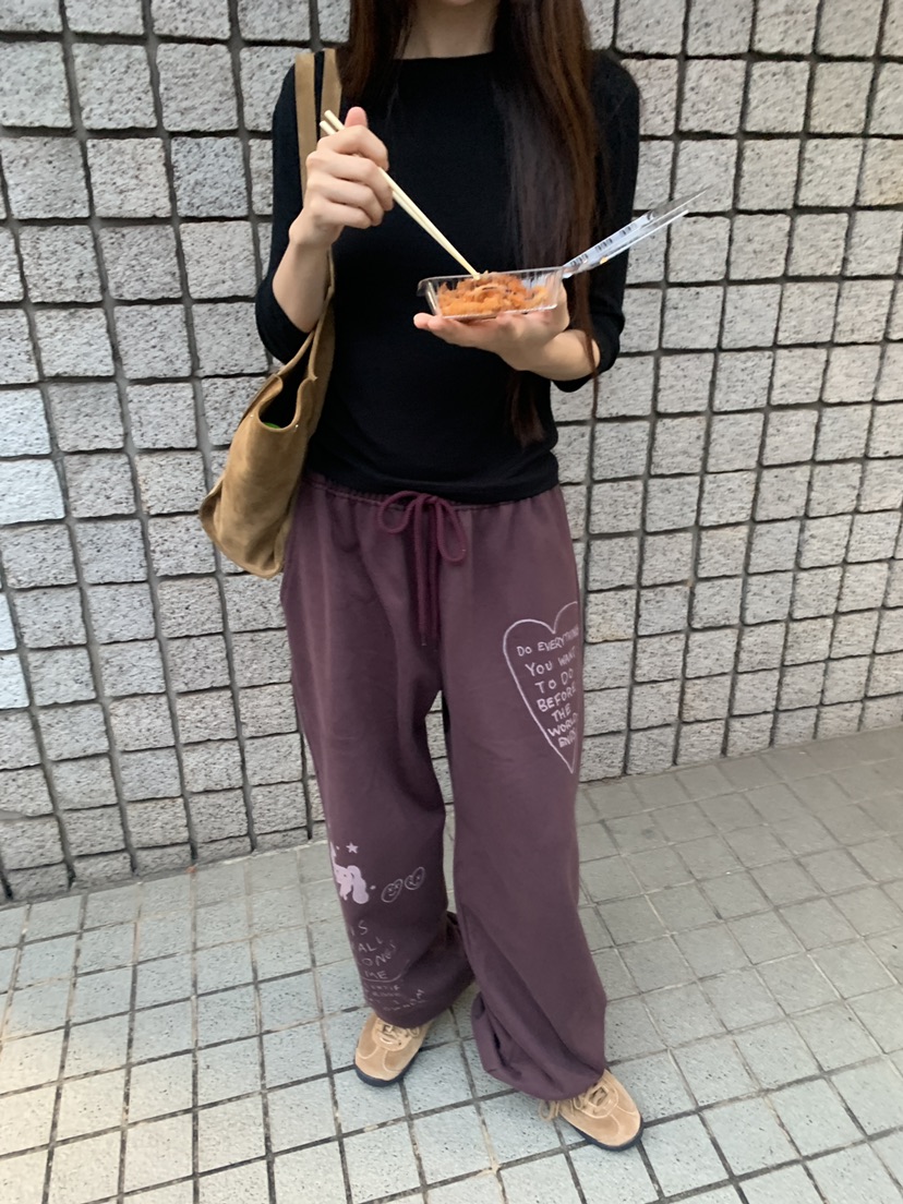 LOGARDEN東大門實拍女裝新款26初秋休閑人氣推薦26秋冬休閑褲LO GARDEN休閑褲圖色2