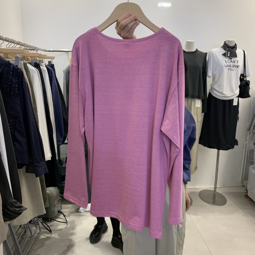 TAN&amp;COMO東大門直郵女士新品人氣推薦真品26初秋長袖T恤tan-COMO長袖T恤
