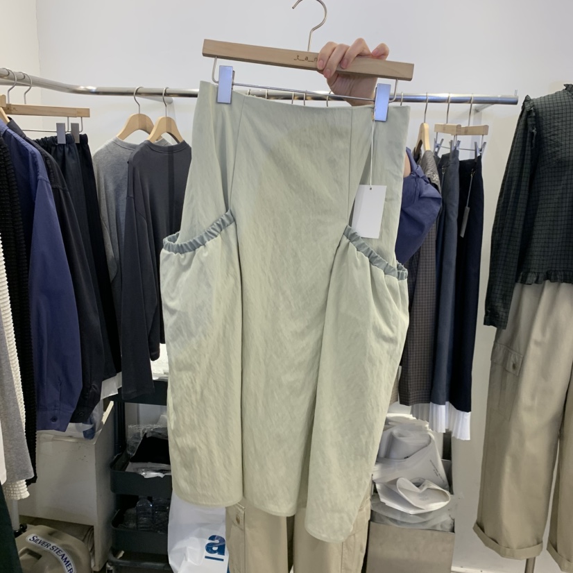 TAN&amp;COMO東大門直郵女士新品26秋冬時尚半身裙中短裙tan-COMO半身裙/中短裙圖色1