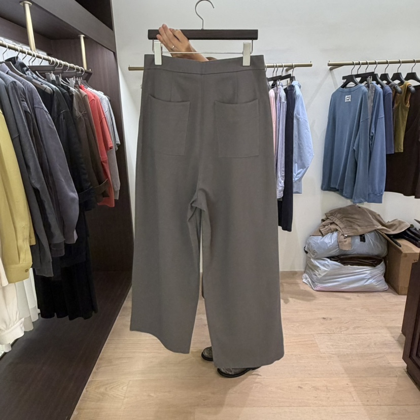 FOREST韓國直郵女士新品人氣26秋冬熱賣時尚休閑休閑褲口袋FOREST休閑褲