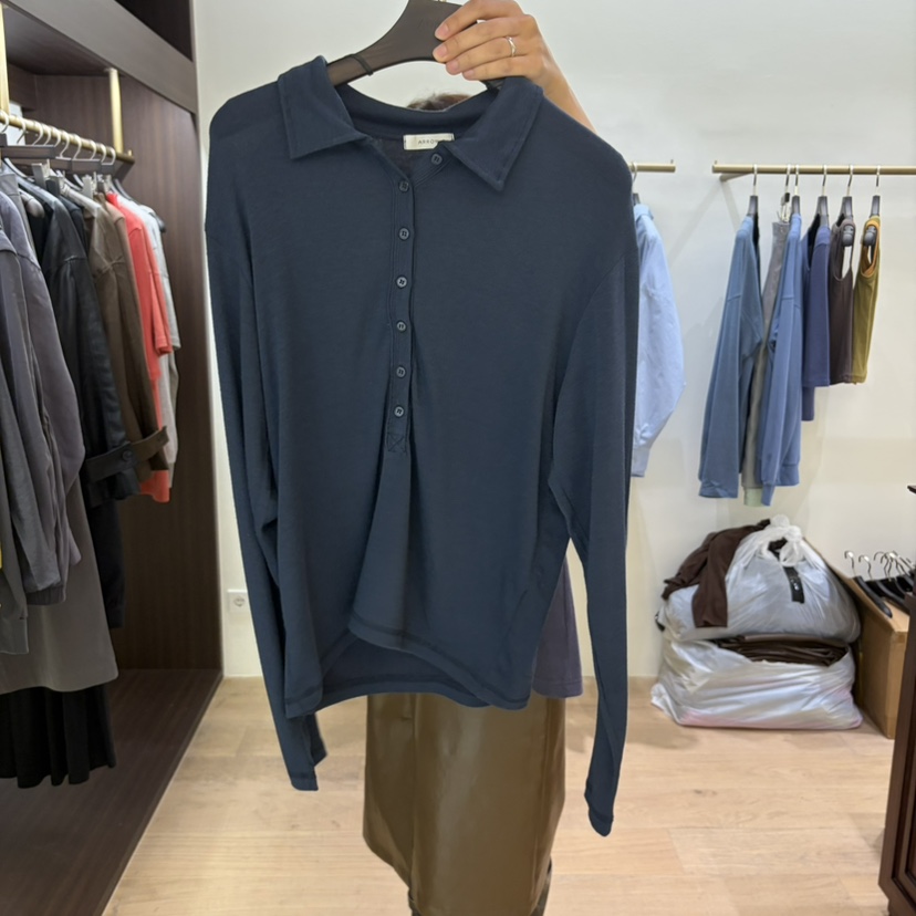 FOREST東大門代購女士新品26秋冬真品26初秋推薦職業長袖T恤FOREST長袖T恤圖色4