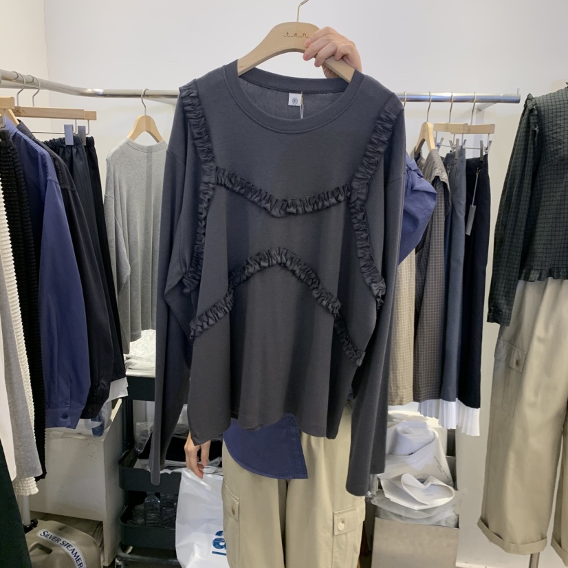 TAN&amp;COMO東大門直郵女裝新品26秋冬休閑推薦長袖T恤tan-COMO長袖T恤圖色2