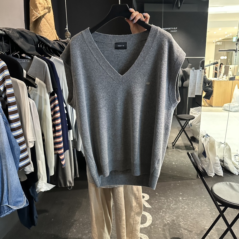 ELF-L東大門代購女裝新品26初秋休閑真品26秋冬吊帶背心ELF-L吊帶/背心圖色2