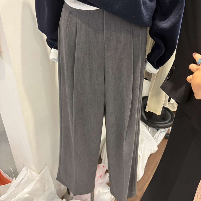 UNDERSTANDING東大門代購女裝新款人氣26初秋26秋冬休閑褲UNDERSTANDING休閑褲圖色1