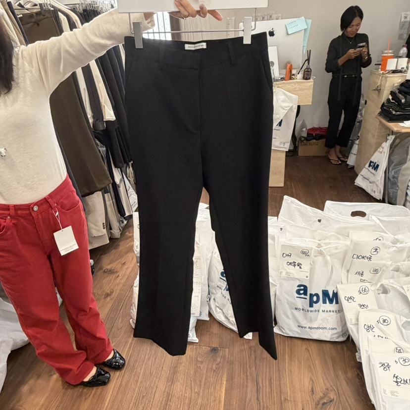 UNDERSTANDING韓國直郵女士新款休閑職業26秋冬休閑褲修身UNDERSTANDING休閑褲圖色4