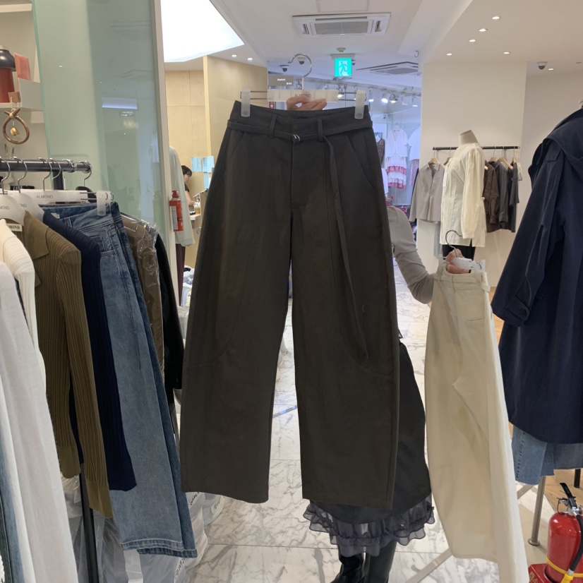ALMOND東大門代購女裝新品真品職業26秋冬人氣時尚休閑褲ALMOND休閑褲圖色2