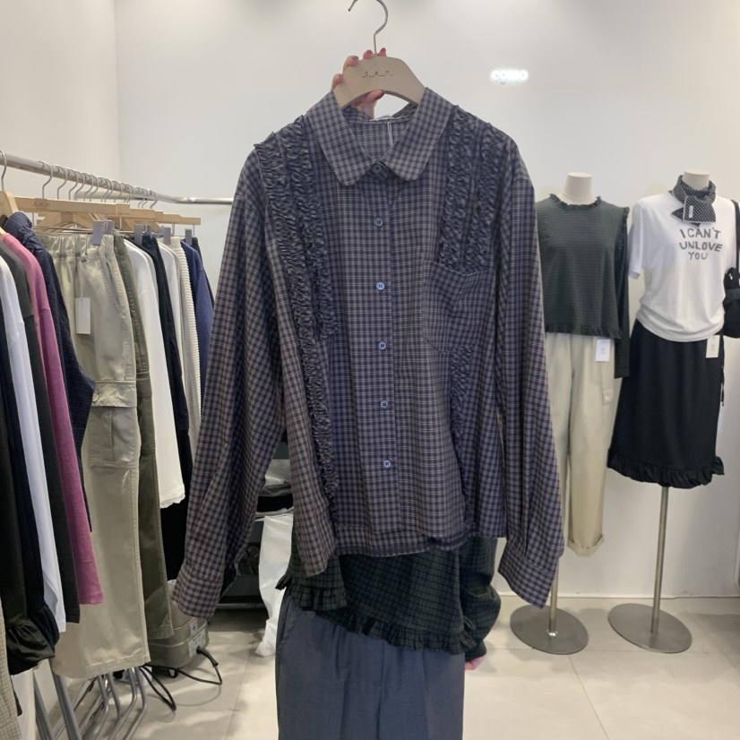 TAN&amp;COMO東大門直郵女士新品休閑時尚人氣襯衫蕾絲衫tan-COMO襯衫/蕾絲衫圖色2