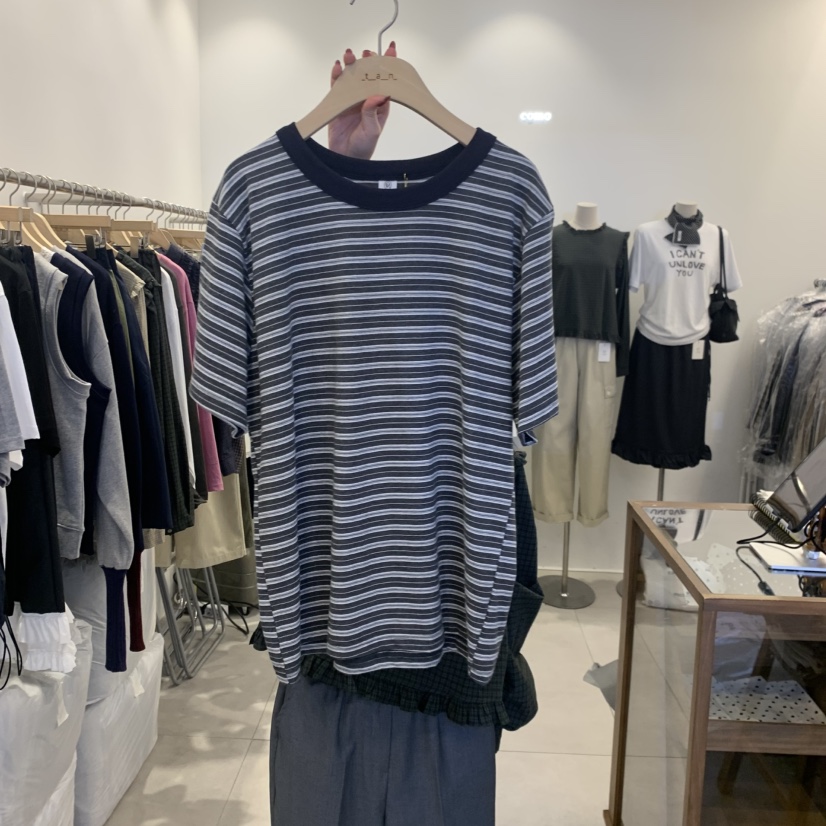 TAN&amp;COMO東大門實拍女裝新款人氣真品推薦休閑熱賣T恤tan-COMOT恤圖色2