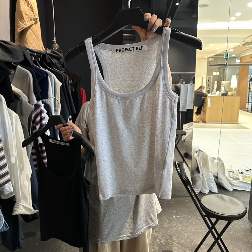 ELF-L東大門實拍女士新品熱賣26秋冬26初秋職業吊帶背心ELF-L吊帶/背心圖色3